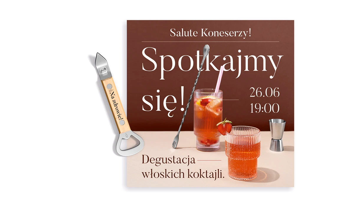 Grafika eventowa Koneser w&nbsp;nowej identyfikacji wizualnej